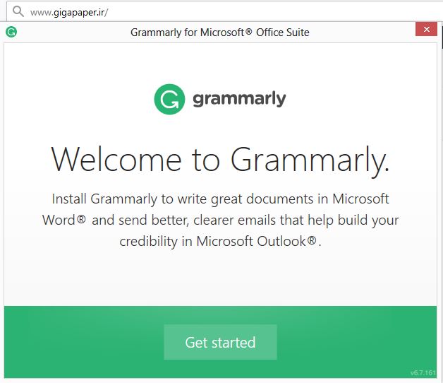 نحوه نصب افزونه Grammarly در ورد | آموزش استفاده از گرامرلی با add-in آفیس | راهنمای نصب grammarly در مرورگر Firefox Mozilla استفاده از گرامرلی با نرم افزار آفیس Microsoft Office گیگاپیپر